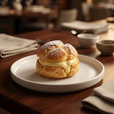 Japanese Custard Cream Puff