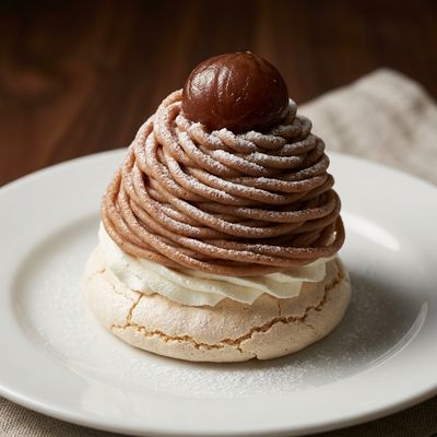 Mont Blanc Cake